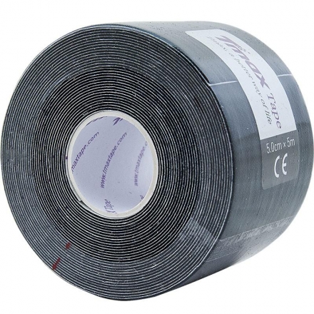 Тейп кинезиологический Tmax Extra Sticky Black (5 см x 5 м), арт. 423143, черный оптом, фото 1