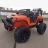 Электромобиль Jeep Wrangler JC666 оранжевый оптом