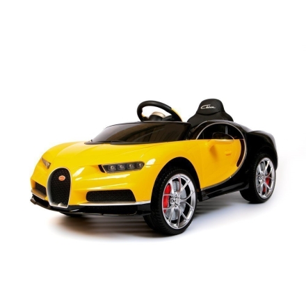 Электромобиль Bugatti Chiron HL318 желтый оптом, фото 5