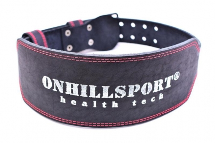 Пояс атлетический 60/150 мм, пряжка, двухслойный Onhillsport оптом, фото 11