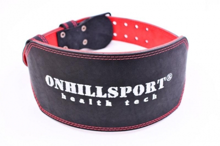Пояс атлетический 60/150 мм, пряжка, двухслойный Onhillsport оптом, фото 12