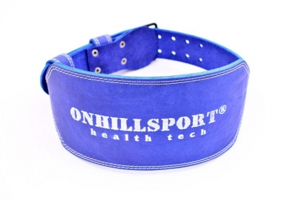 Пояс атлетический 60/150 мм, пряжка, двухслойный Onhillsport оптом, фото 14