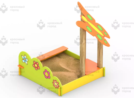Песочница «Бабочка» оптом, фото 1