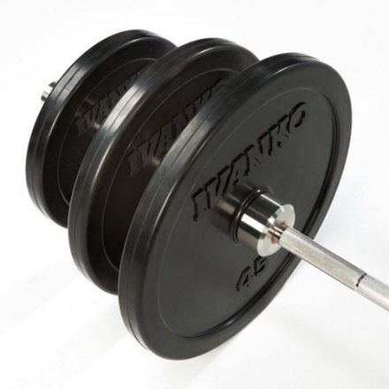 Oлимпийcкий диcк IVANKO RUBO-1,25KG (1,25 кг) оптом, фото 4