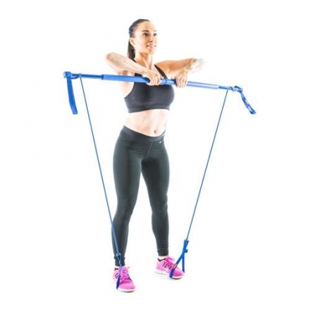 Гимнастическая палка с амортизатором GYMSTICK 10001 оптом, фото 5