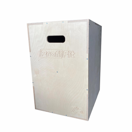Универсальный PLYO BOX разборный, фанера, PROFI-FIT, 3 в 1, 50-60-75см оптом, фото 1
