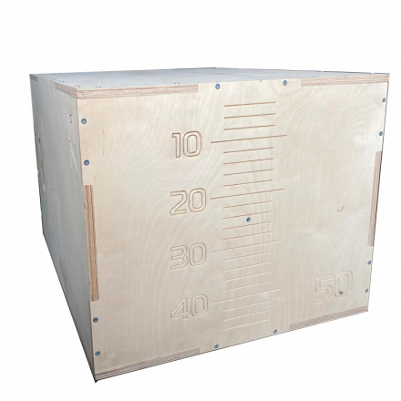 Универсальный PLYO BOX разборный, фанера, PROFI-FIT, 3 в 1, 50-60-75см оптом, фото 3