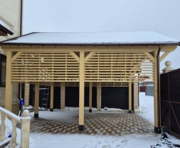 Навес для машин ГРИМСТАД Премиум комплектация, фото 2