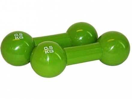Гантель виниловая Lite Weights 0,5кг x 2шт оптом, фото 1