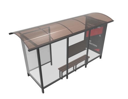 Остановочный комплекс &quot;Сити-Л3&quot; оптом, фото 2