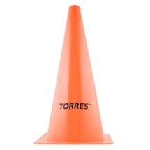 Конус трен. "TORRES" арт. TR1004, пластик, выс.38 см, оранжевый