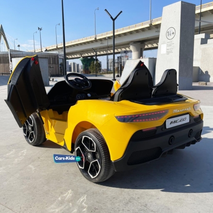 Электромобиль Maserati MC20 желтый оптом, фото 6