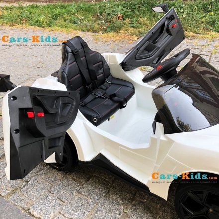 Электромобиль Lykan Hypersport QLS 5188 4WD белый оптом, фото 6