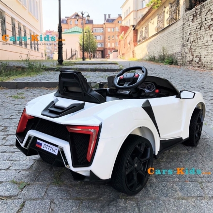 Электромобиль Lykan Hypersport QLS 5188 4WD белый оптом, фото 3