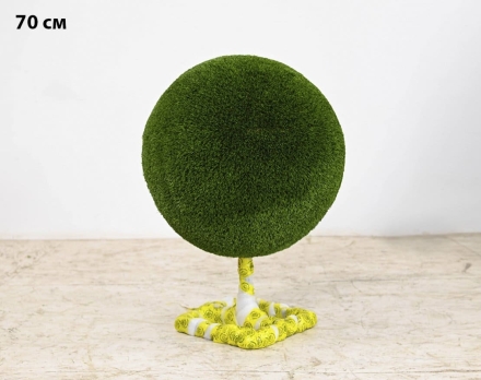 Топиари шар Элизы, d=70 см - газон Deluxe оптом, фото 1