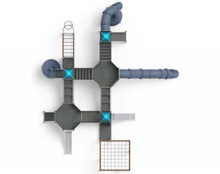 Детская игровая площадка Морской ДИК 2.17.07-01 H=1200 H=2000 оптом, фото 5