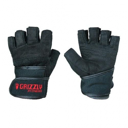 Перчатки с фиксатором запястья Grizzly Fitness Power training 8750-04 (женские) оптом, фото 1