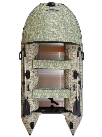 Лодка ПВХ Гладиатор (Gladiator) С 330 AL CAMO надувная под мотор оптом, фото 6