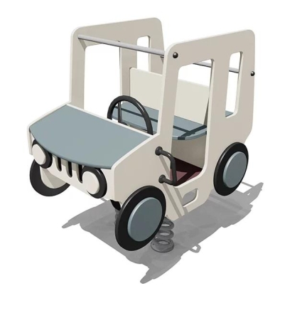 Качалка Джип ВСТ 5753 на 2-х пружинах для детской площадки оптом, фото 3