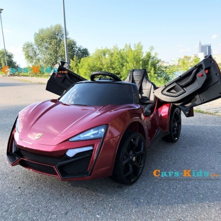 Электромобиль Lykan Hypersport QLS 5188 4WD красный оптом, фото 8