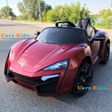 Электромобиль Lykan Hypersport QLS 5188 4WD красный оптом, фото 6