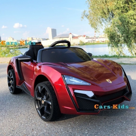 Электромобиль Lykan Hypersport QLS 5188 4WD красный оптом, фото 5