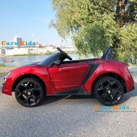 Электромобиль Lykan Hypersport QLS 5188 4WD красный оптом, фото 3