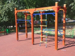 Спортивный комплекс 09032.21 для детской спортивной площадки, фото 2 Спортивный комплекс 09032.21 для детской спортивной площадки, фото 2
