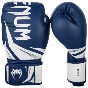 Перчатки боксерские Venum Challenger 3.0 Navy Blue/White оптом, фото 1