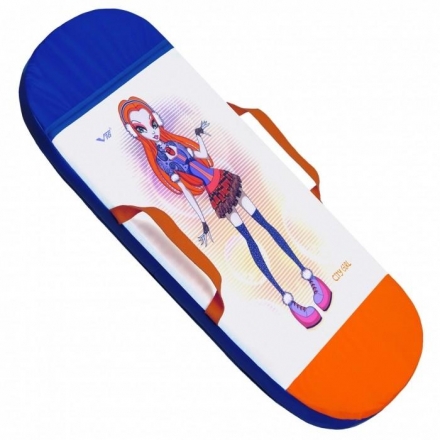 Сноубот CITY GIRL одноместный 0,8х0,47м, толщина 4,5см СН1-G оптом, фото 1