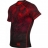 Компрессионная футболка Venum &quot;Fusion&quot; Compression T-shirt - Black Red Short Sleeves оптом