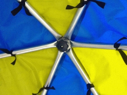 Батут OPTIFIT Like Blue 16ft 4,88 м с сине-желтой крышей оптом, фото 4