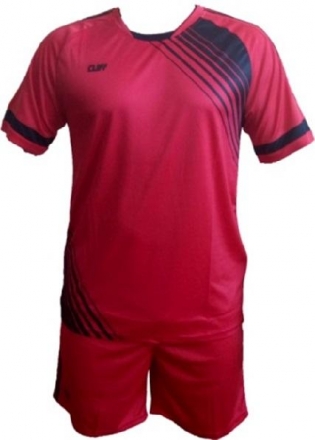 Форма футбол 88003 CLIFF красно-черная S оптом, фото 1