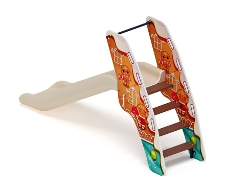 Горка пластиковая - ИО 42.01.05-03 - (бежевый скат) (Пряник) H=900 оптом, фото 2