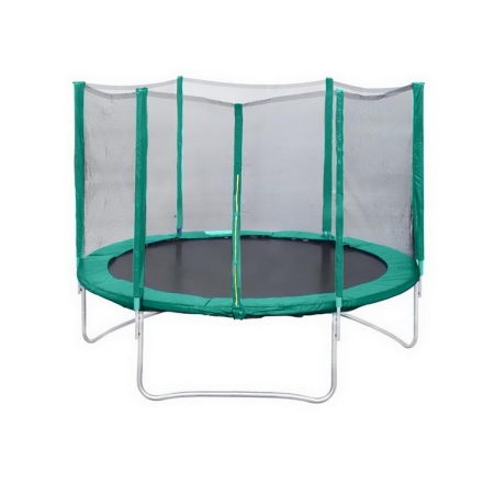 Батут КМС Trampoline 14 с защитной сеткой диаметр 4,3 м оптом, фото 1