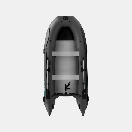 Gladiator C 400 AL ACTIVE Темно-серый моторная лодка ПВХ Алюминиевый пайол оптом, фото 4