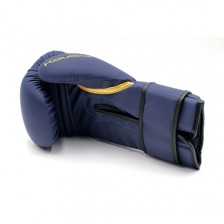 Перчатки боксерские KouGar KO700-14, 14oz, темно-синий оптом, фото 4