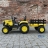Электромобиль трактор с прицепом JCB 8330 жёлтый оптом