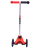 Самокат 3-колесный Zippy 3D, 120/80 мм, красный оптом