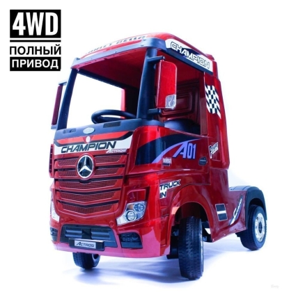 Электромобиль Mercedes-Benz Actros HL358 4WD красный оптом, фото 1