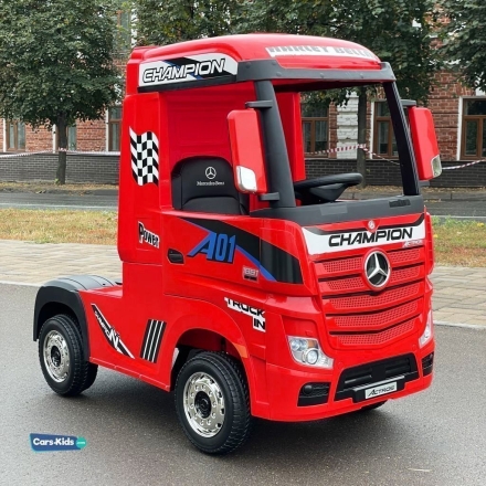 Электромобиль Mercedes-Benz Actros HL358 4WD красный оптом, фото 2