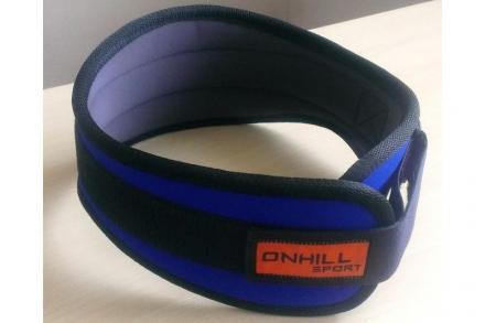Пояс атлетический нейлоновый «Slim» Onhillsport оптом, фото 4