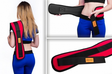 Пояс атлетический нейлоновый «Slim» Onhillsport оптом, фото 15
