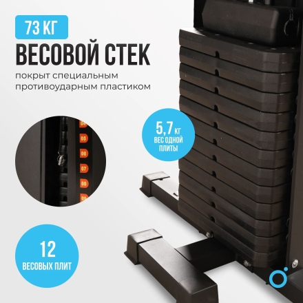 Силовой комплекс домашний OXYGEN FITNESS NOLAN PLUS оптом, фото 4