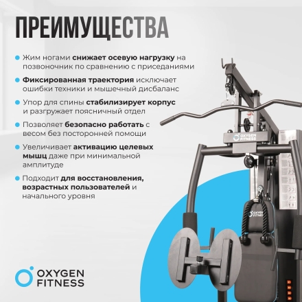 Силовой комплекс домашний OXYGEN FITNESS NOLAN PLUS оптом, фото 13