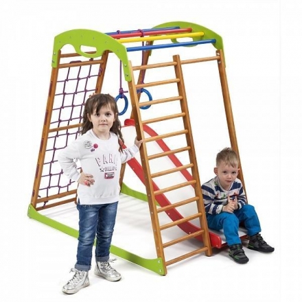 Детский спортивный комплекс для дома BabyWood Plus 1 оптом, фото 1