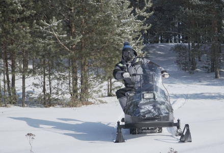 Мини-снегоход БУРЛАК-М Егерь Centro M 15 л.с. оптом, фото 7