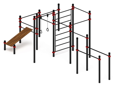 Воркаут 89 красный ВТ 11.23-01 оптом, фото 1