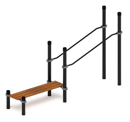 Воркаут ЛОВ 89 серый ВТ 101.24-03 оптом, фото 1