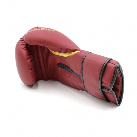 Перчатки боксерские KouGar KO800-6, 6oz, бордовый оптом, фото 6